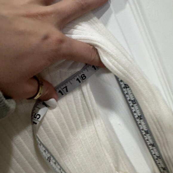 MICHEL KLEIN Cardigan Beige 38(Approx.‎ M) Belt - Picture 7 of 9